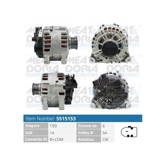 5515153 - Alternator 