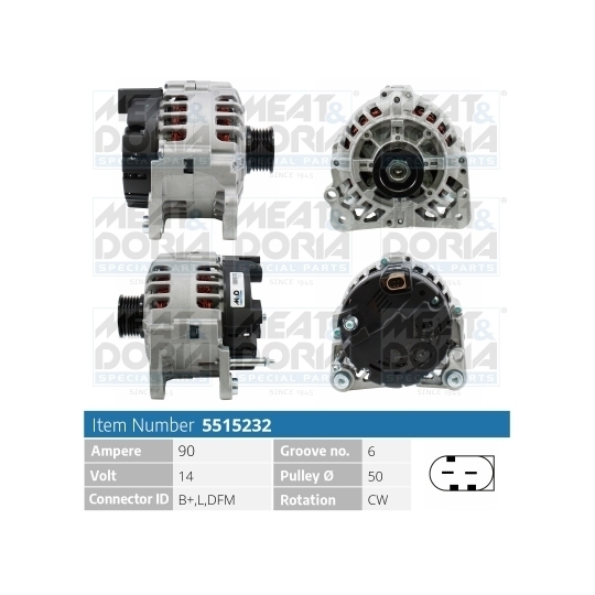 5515232 - Alternator 