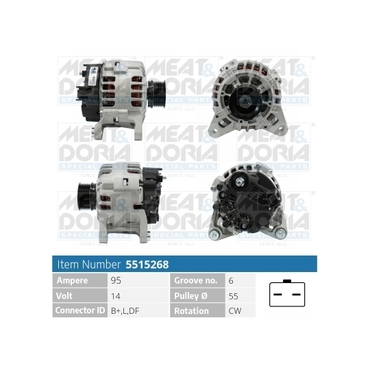 5515268 - Alternator 