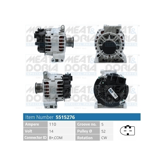 5515276 - Alternator 