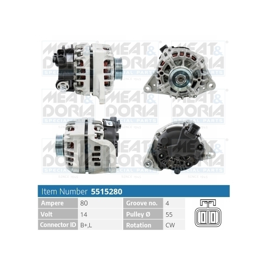 5515280 - Alternator 