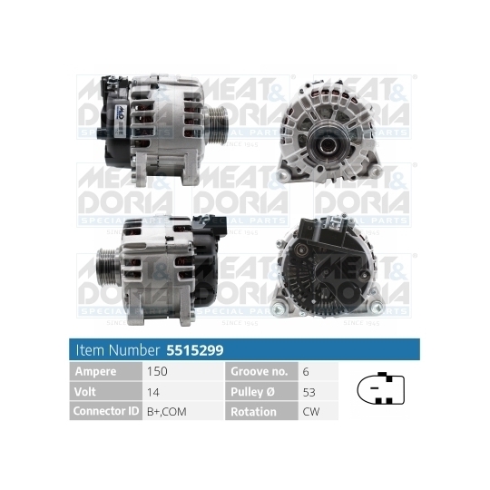 5515299 - Alternator 