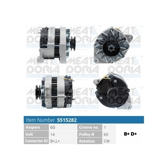 5515282 - Alternator 