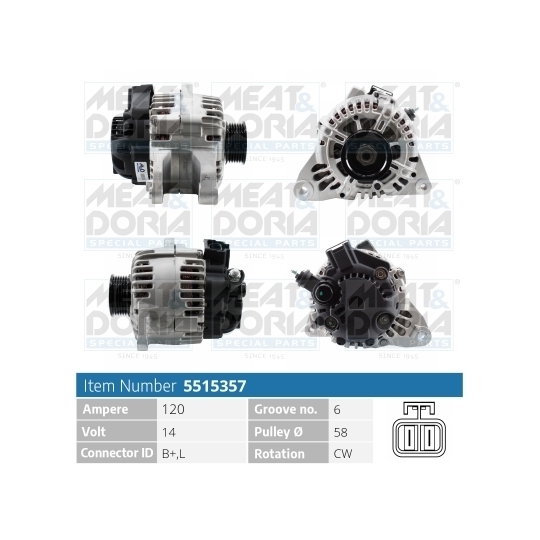 5515357 - Alternator 