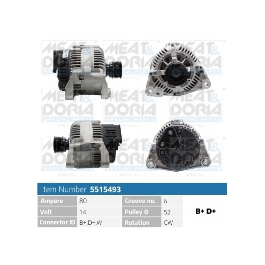 5515493 - Alternator 