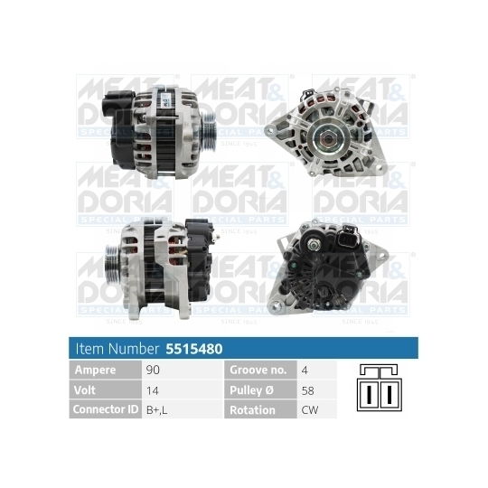 5515480 - Alternator 