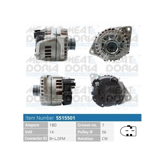 5515501 - Alternator 