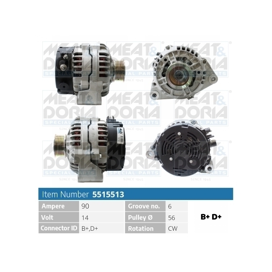 5515513 - Alternator 