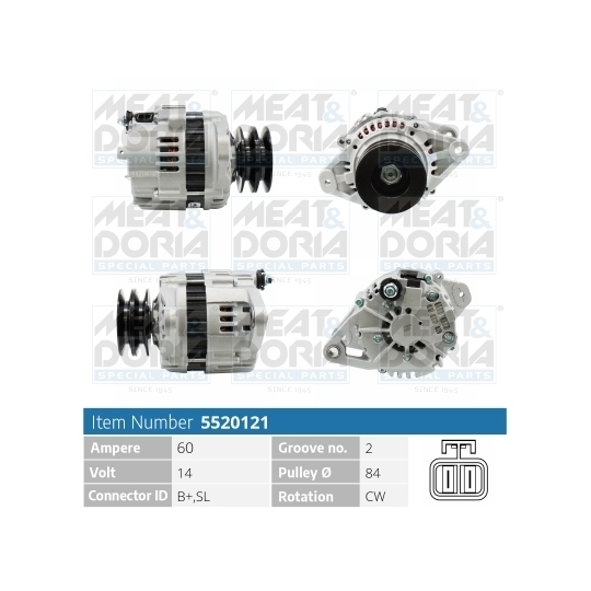 5520121 - Alternator 