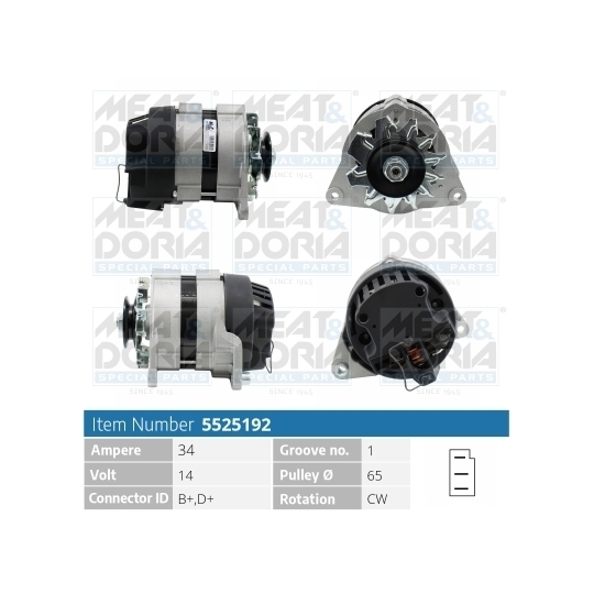 5525192 - Alternator 