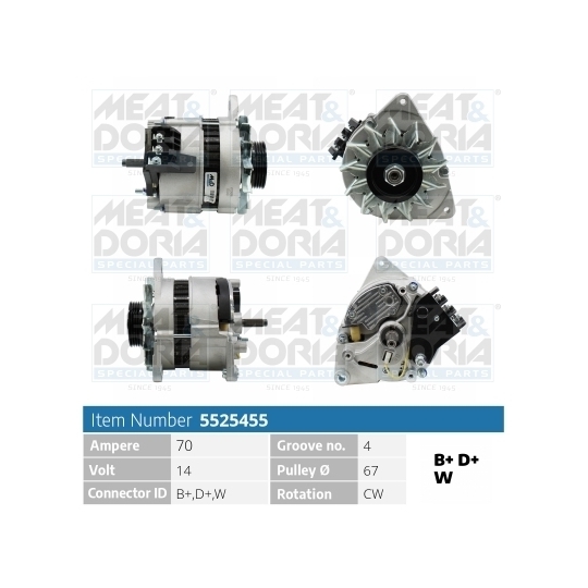 5525455 - Alternator 