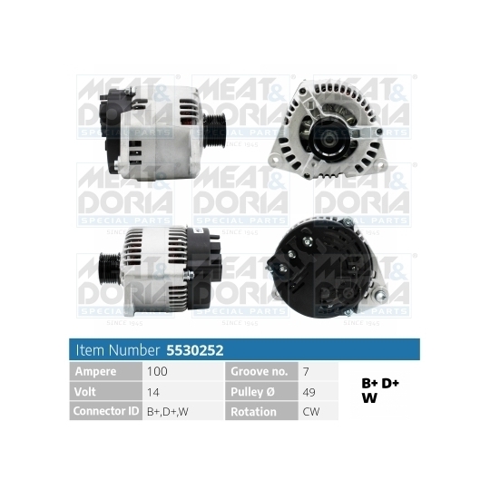 5530252 - Alternator 