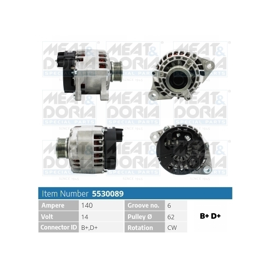 5530089 - Alternator 