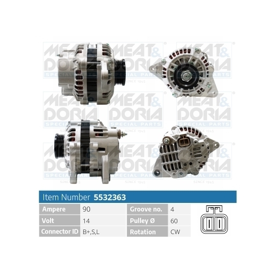 5532363 - Alternator 