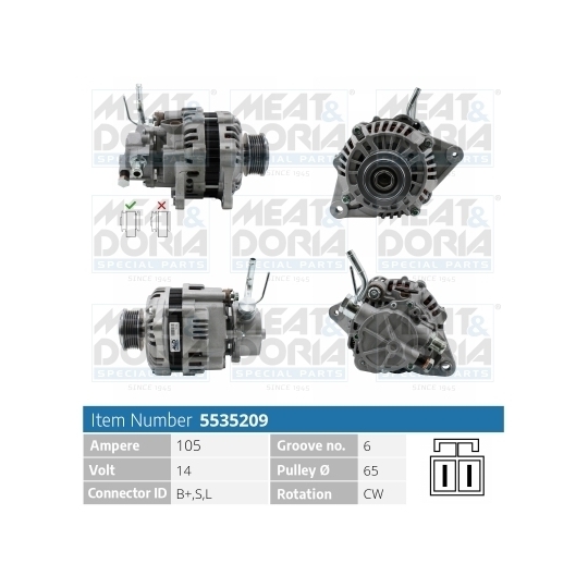 5535209 - Alternator 