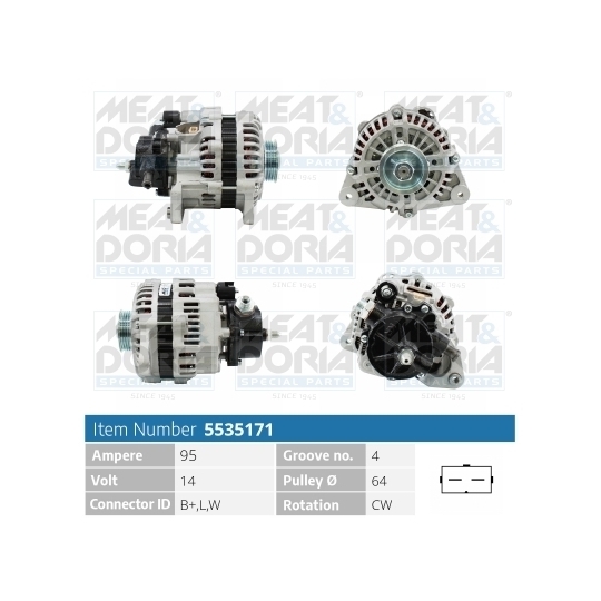 5535171 - Alternator 