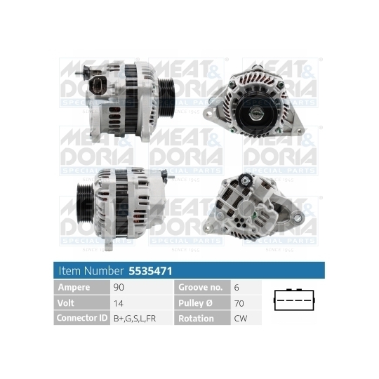 5535471 - Alternator 