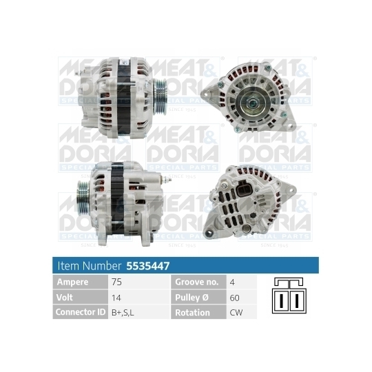 5535447 - Alternator 