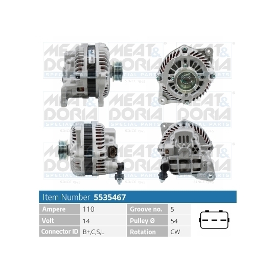 5535467 - Alternator 