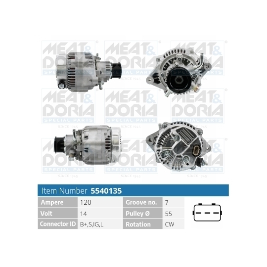 5540135 - Alternator 