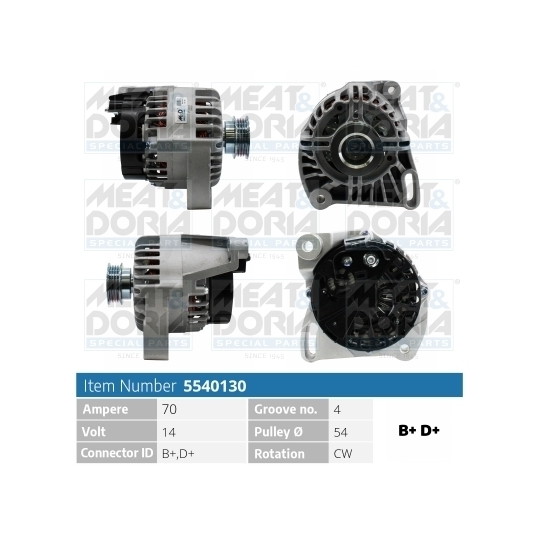 5540130 - Alternator 