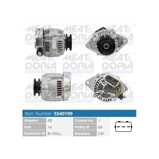 5540199 - Alternator 