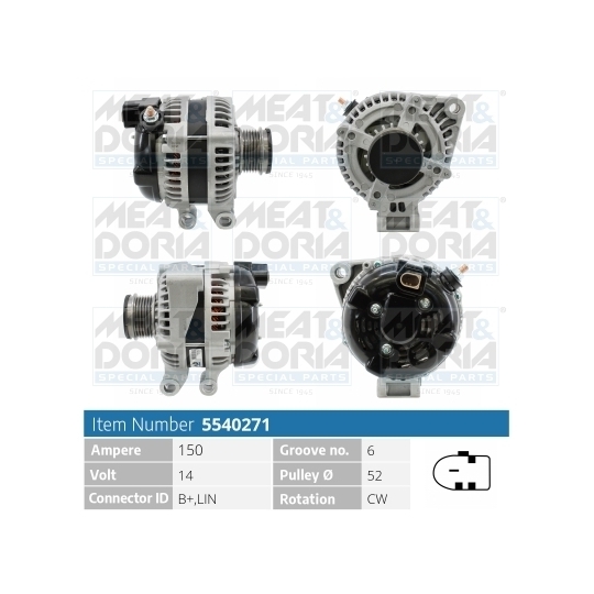 5540271 - Alternator 