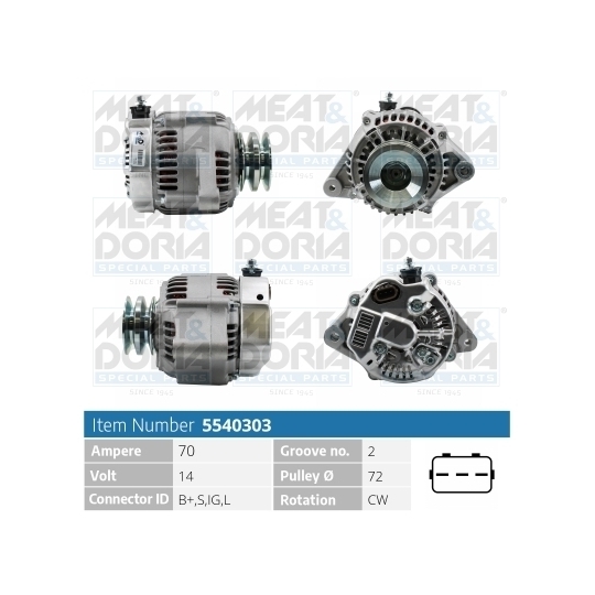 5540303 - Alternator 