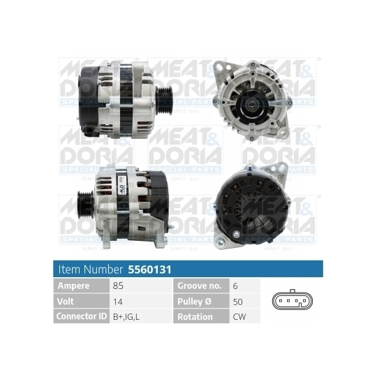 5560131 - Alternator 