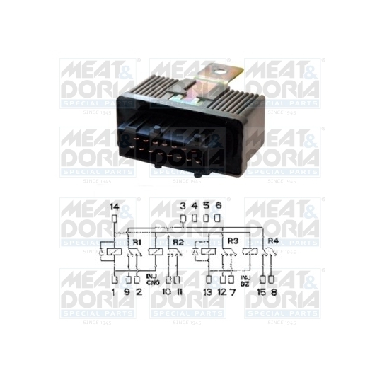 73240100 - Relay, fuel pump 