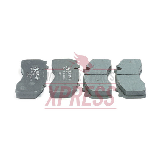 MDP3141 - Brake Pad Set, disc brake 