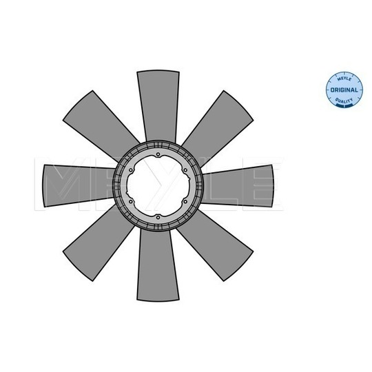 14-34 232 0012 - Fan Wheel, engine cooling 
