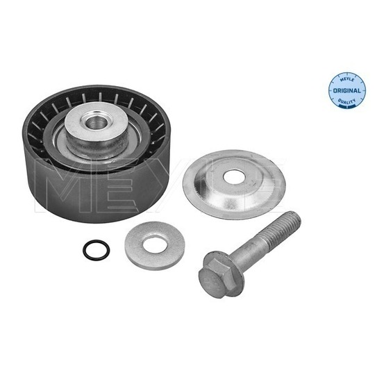 214 009 0002 - Deflection/Guide Pulley, v-ribbed belt 