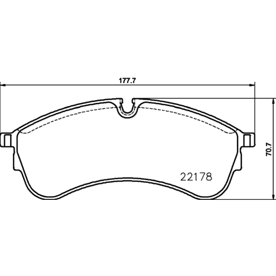 MDB4005 - Brake Pad Set, disc brake 