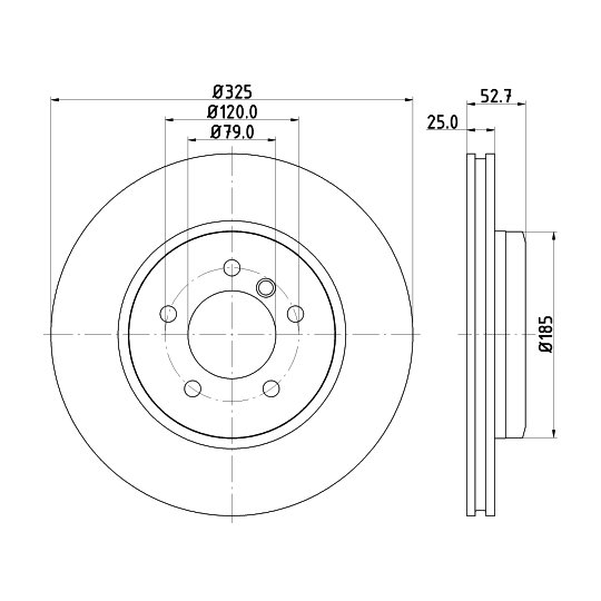 MDC1403C - Brake Disc 