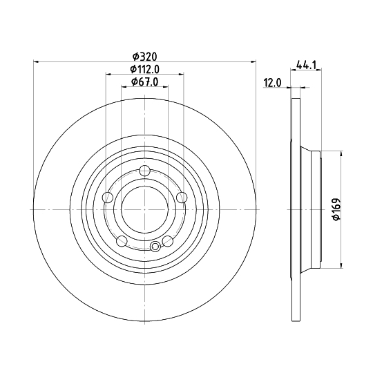 MDC2988C - Brake Disc 