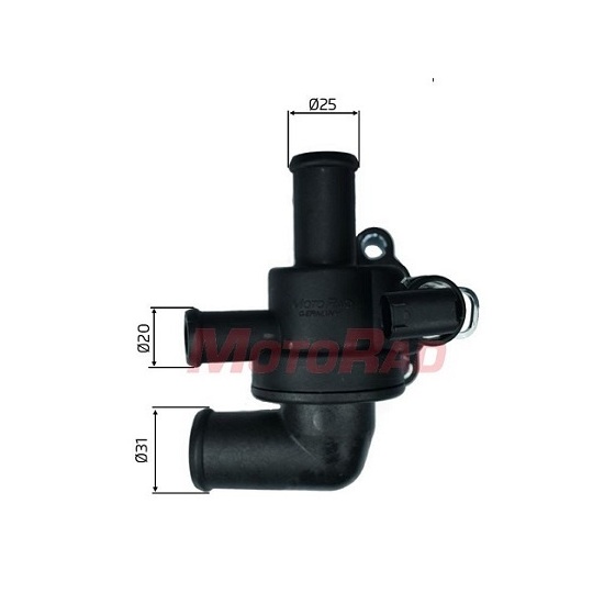 547-91K - Thermostat, coolant 