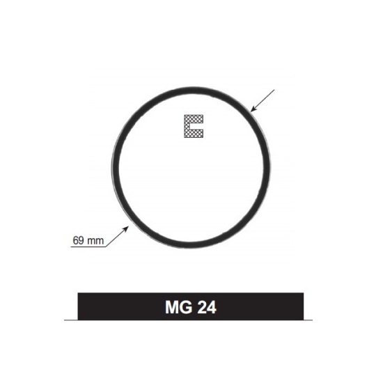 MG-24 - Gasket, thermostat 