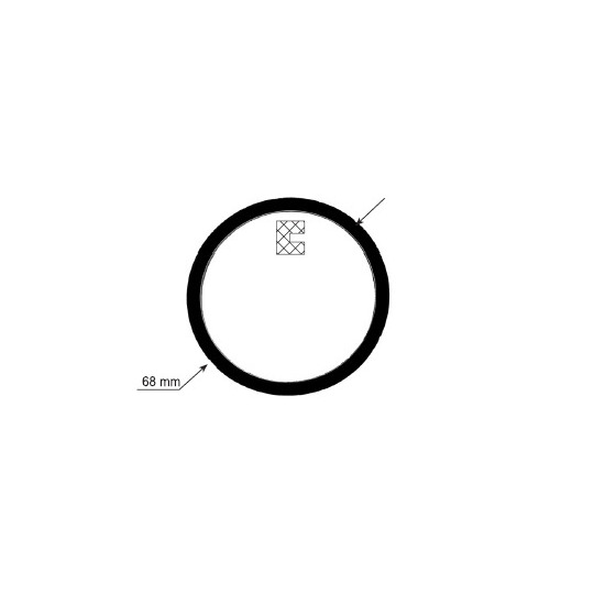 MG-81 - Gasket, thermostat 