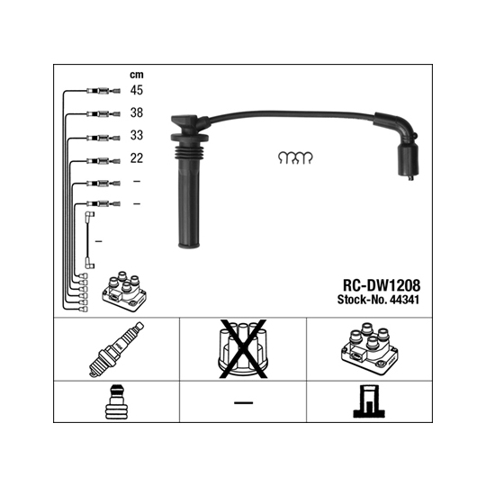 44341 - Ignition Cable Kit 