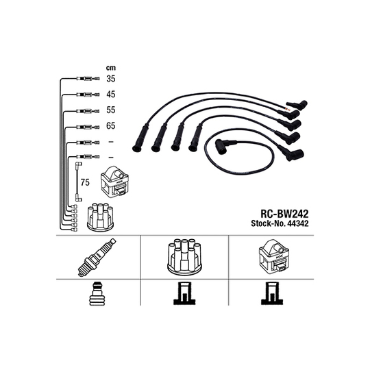 44342 - Ignition Cable Kit 