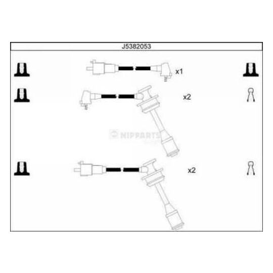 J5382053 - Ignition lead set 