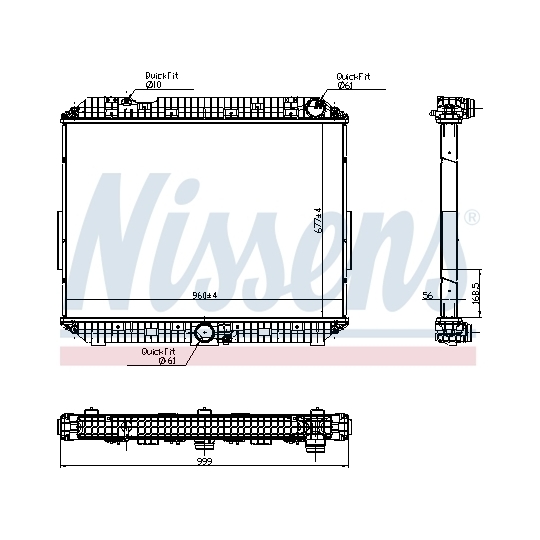 6270030 - Radiator, engine cooling 