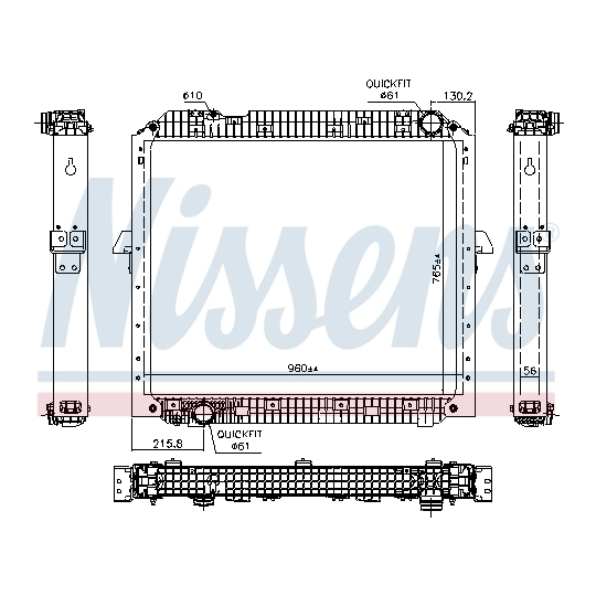 67178 - Radiator, engine cooling 