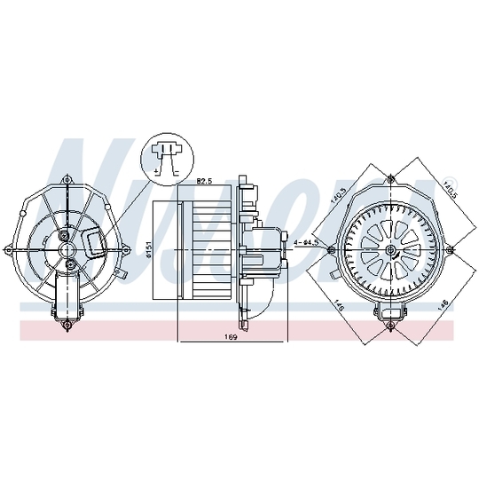 87518 - Interior Blower 