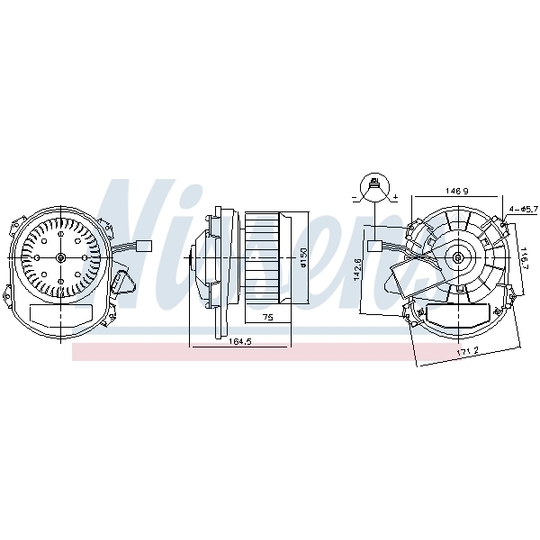 87551 - Interior Blower 