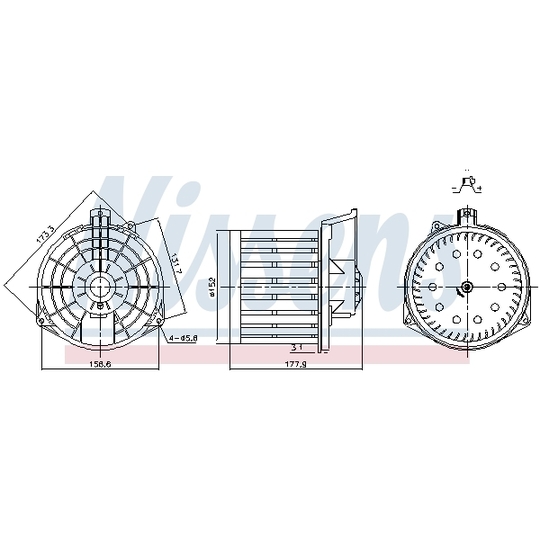 87549 - Interior Blower 