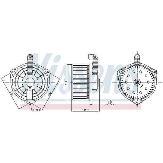 87550 - Interior Blower 