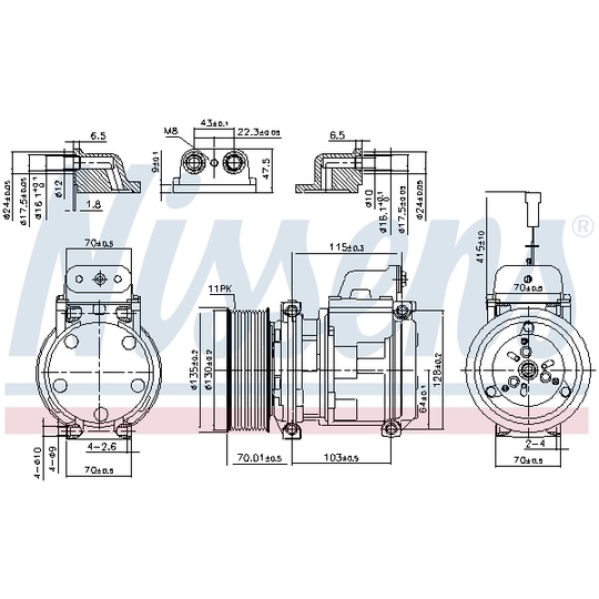 890331 - Compressor, air conditioning 