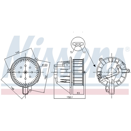 87547 - Interior Blower 